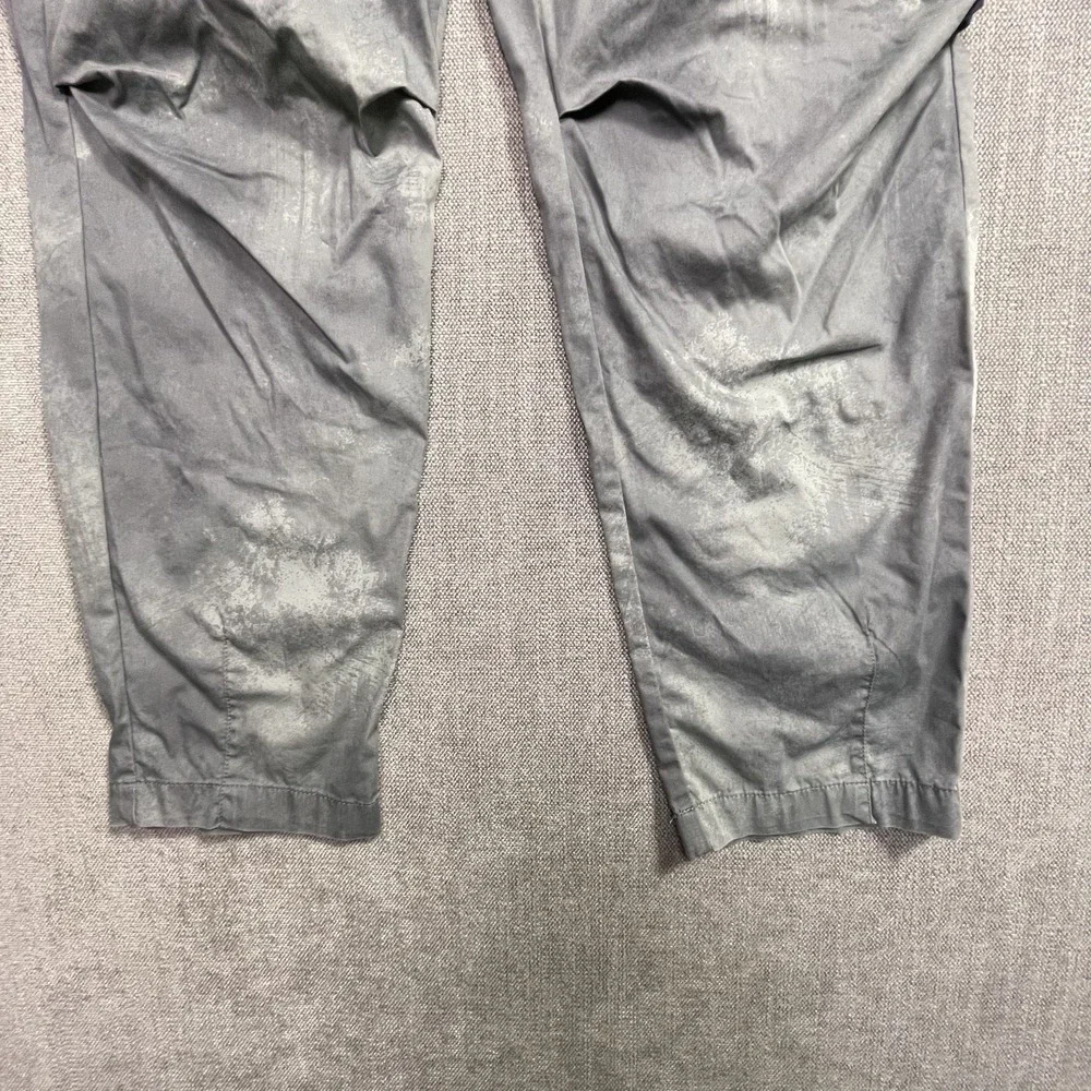 Abercrombie Kids Boys Gray Acid Wash Elastic Waist Drawstring Pants 13/14